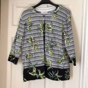 CJ Banks Cardigan and tank top